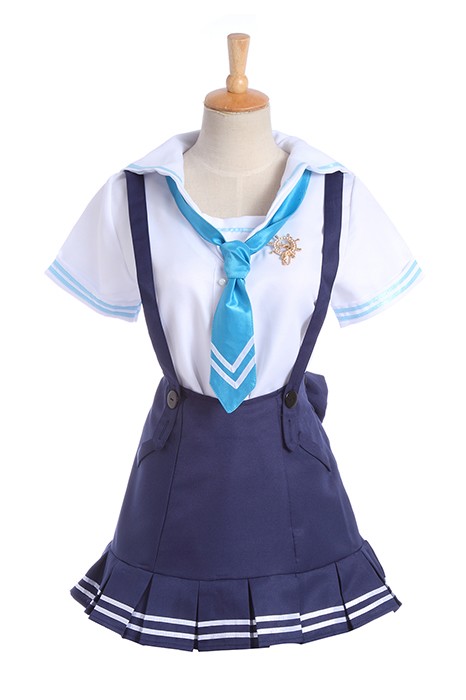 El amor vivo Hoshizora Rin diario marinero uniforme Vestidos Faldas Cosplay  Disfraces AC00588 – 